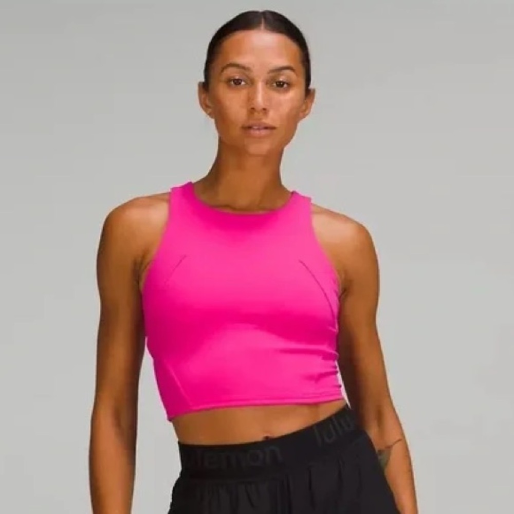 Lululemon Women’s Wunder Train Racerback Tank - Sonic Pink - Size 6
